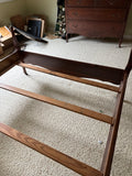 ***AS IS*** Antique Bed on Casters; Full/Double