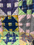 Hodge Podge Patchwork Hand Made Quilt