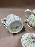(C) Arte Italica Sage Green Sugar And Creamer