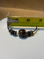 Silver Tone Bracelet with Beads