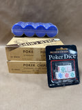 Poker Chip And Dice Lot