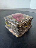 (B) Rosenthal Germany Chippendale Square Porcelain Trinket Dish