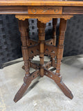 Antique Victorian Eastlake Style Parlor Table