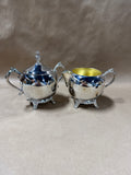 F.B. Rogers Silver Creamer And Sugar