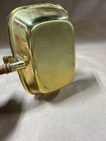 Brass And Wood Silent Butler