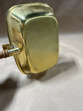 Brass And Wood Silent Butler