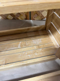 Lightweight Hanging Bathroom Cabinet with 2 Shelves***READ DESCRIPTION***