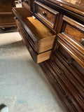 Heritage Triple Dresser on Casters***HEAVY ITEM***READ DETAILS ON PICK UP POLICY***