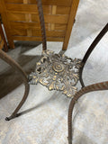Brass & Marble Plant Stand