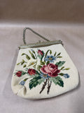 Floral Needlpoint Handbag
