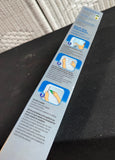 Sealed Gila Crackled Glass Scenes Static Cling Window Film