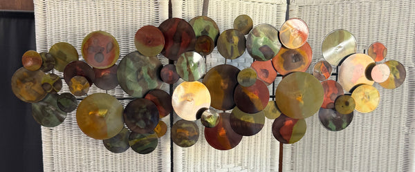 SEI Furniture Longavi Metal Wall Sculpture