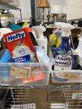 Cleaning Lot M, Most items at least half full