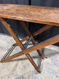Primitive Wooden Vintage Folding Ironing Board AS IS (READ DESCRIPTION CAREFULLY)