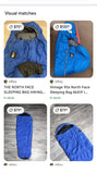 North Face Blue Sleeping Bag