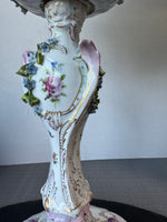 Carl Thieme Style Apollo Duplex Converted Oil Lamp (WORKS) AS IS (READ DESCRIPTION CAREFULLY)