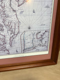 A Mapp of Virginia, Maryland, NJ, NY & New England 1678