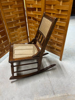 Cane Rocking Chair ***SITS LOW***