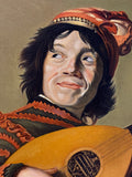 The Fool/Jester with Lute Giclee Print by Frans Hals