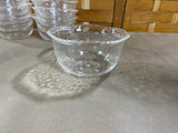 Clear Plastic Bowls, Set of 10