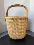 Woven Wicker Rice Basket