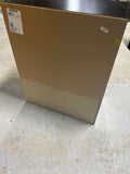 Particle Board Dresser , dark brown, card board backing