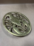 (A) Gorham Brass Lobster Trivet