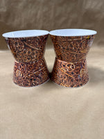 (B) Hutzler Pretzel Melamine Bowl — Set Of 4