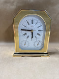 Brass Sunbeam Quartz Mantle Clock NOT TESTED