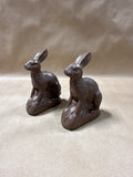 Chocolate Bunny Pair