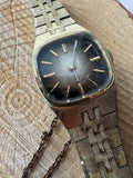 Seiko Vintage Gold Tone Women’s Watch Brown Gradient Dial