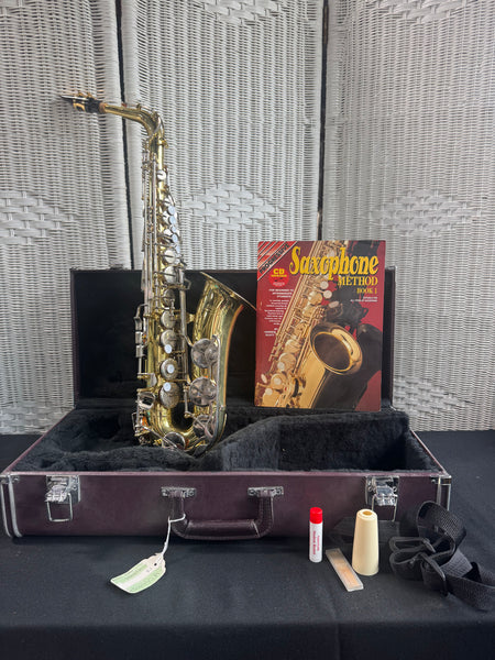 Yamaha YAS-23 Alto Saxophone with Book & Hard Case
