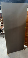 C- White Particle Board Bookcase with 4 Shelves
