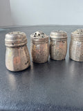 6-Piece Sterling Silver Miniature Salt & Pepper Shakers