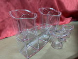 4 Piece Acrylic Vanity Organizers