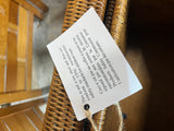 Pair of Sturdy Wicker/Basket Storage Cubes