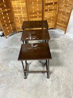 Ethan Allen 3 Piece Nesting Tables
