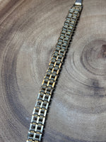 Faux Gold/Pearl Bracelet