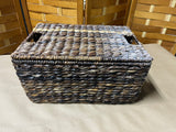 ***AS IS*** Lidded Woven Basket