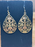 Gold Cut Out Earrings