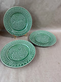 Green Pineapple Bordallo Pinheiro Salad Plates - Set Of 3