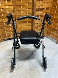 Medline Industries Rollator Walker with Seat/Storage Bag