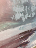 Textured Canvas Coastal Print