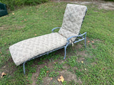 Patio Lounger with Cushion