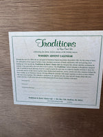 Byers Choice Traditions 2003 Wooden Advent Calendar