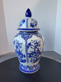 Blue & White Chinoiserie Ginger Jar