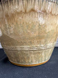 XL Drip Glazed Pottery Planter