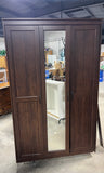 Particle Board Armoire/Closet Cabinet **AS IS**READ DESCRIPTION CAREFULLY**