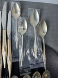 48-Piece Wallace Dawn Mist Sterling Silver Flatware Set