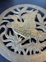 Brass Vintage Duck Trivet